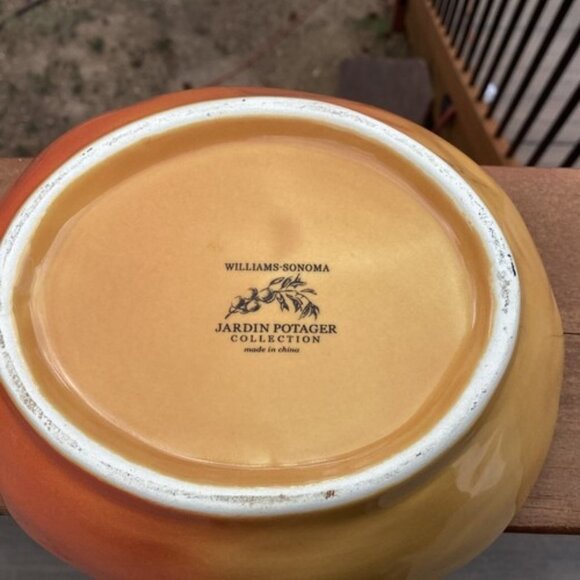 Williams Sonoma Set of 3 Dipping Bowls Ceramic Dip Bowl Vegetables - Picture 3 of 4